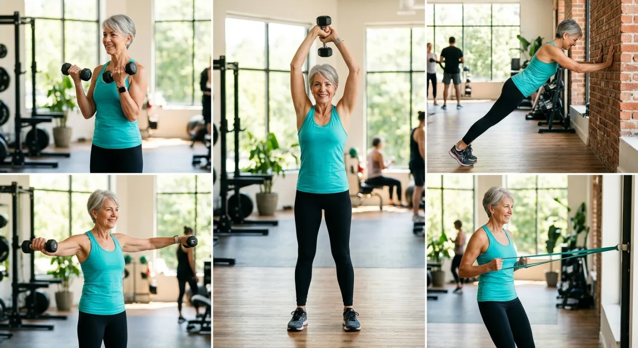 Sarcopenia: 5 exercícios em pé para recuperar a força dos braços