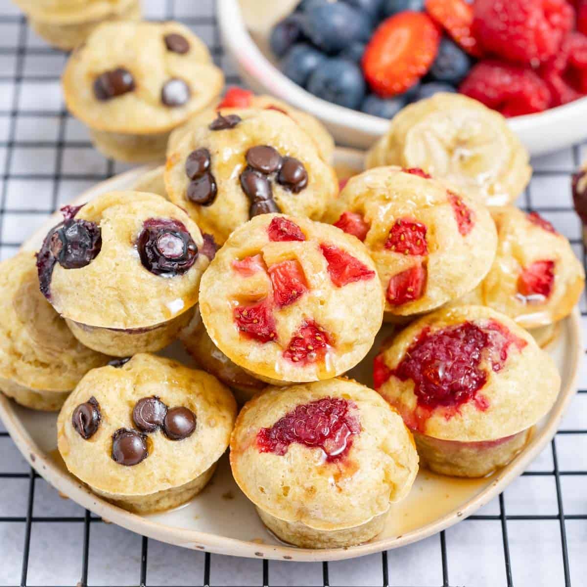 Mini Pancake Muffins: Receita Prática e Saudável para o seu Café