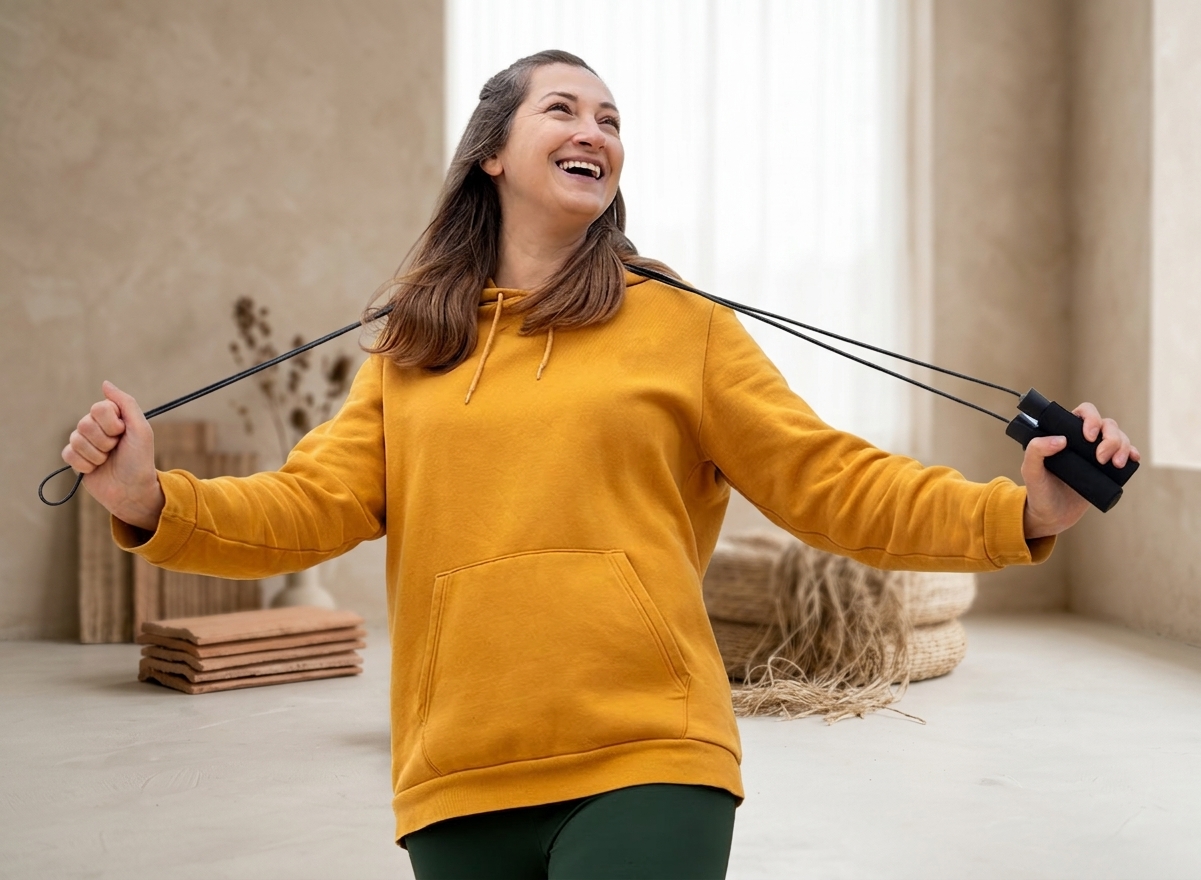 Emagrecimento após os 50: 4 exercícios em pé para queimar gordura