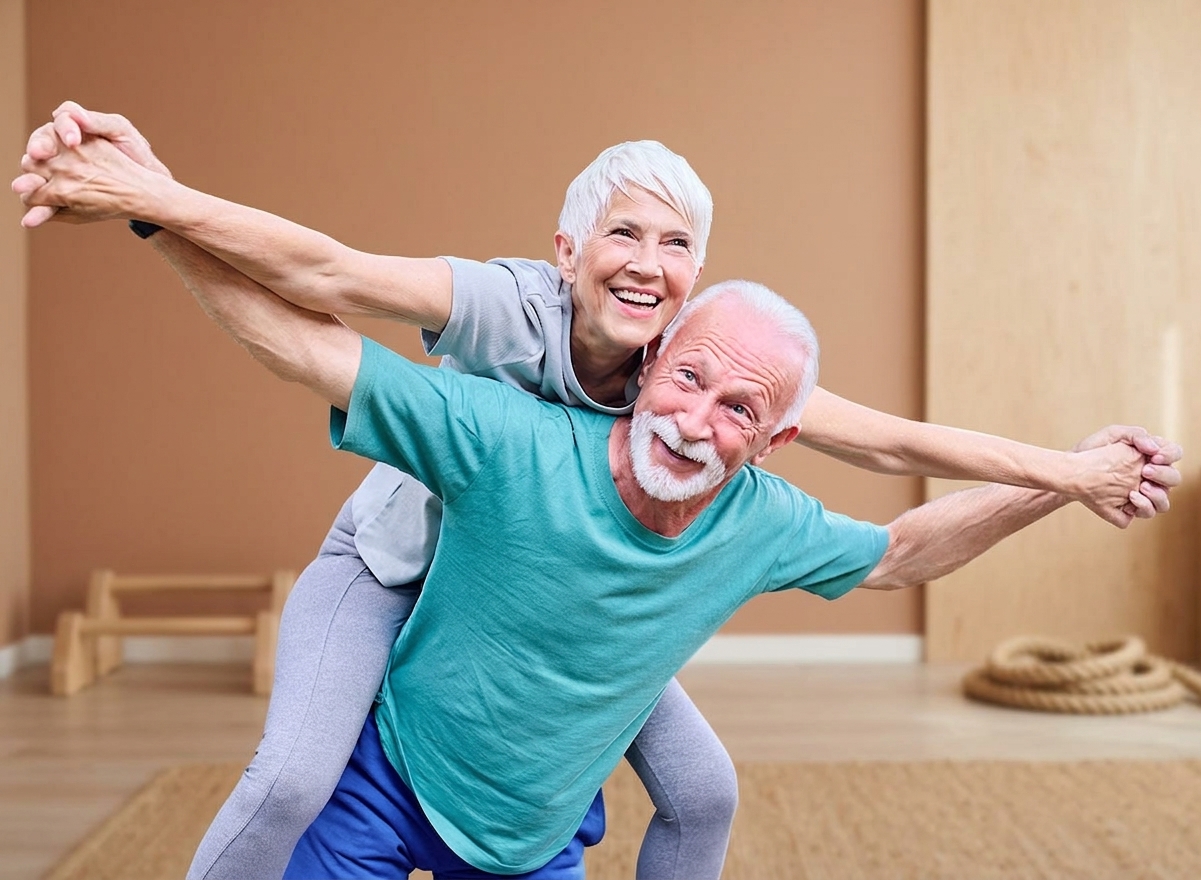 Como melhorar o equilíbrio após os 55 anos com 5 exercícios simples