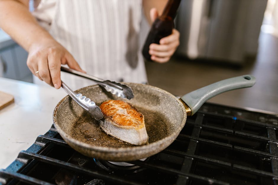 Como preparar um peixe frito crocante e saudável em casa