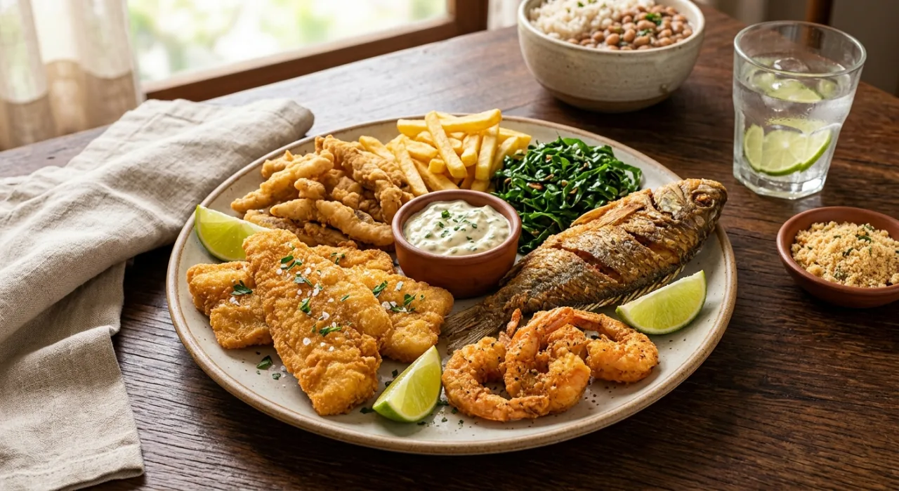 Peixe frito no rodízio: como escolher a melhor opção para sua dieta