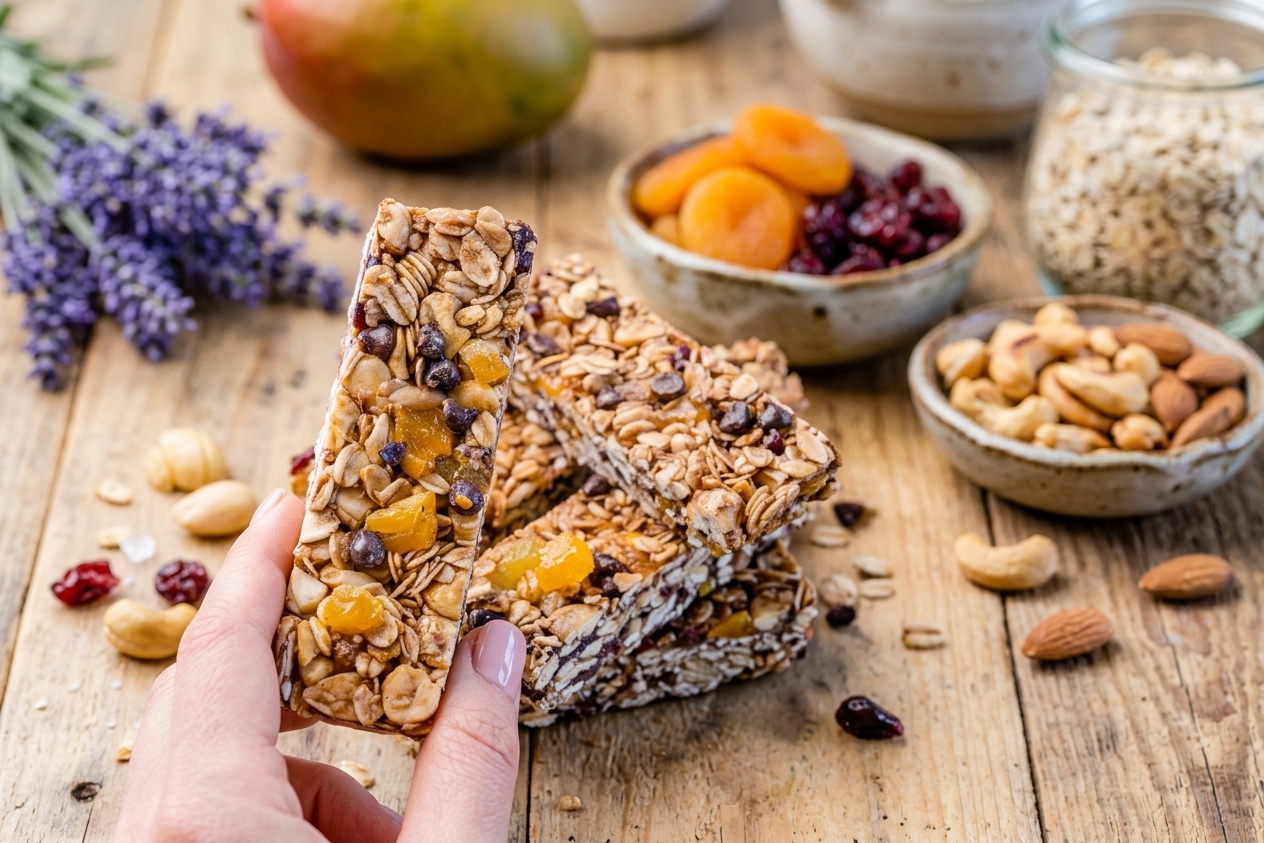 Barra de Granola Caseira: Receita Saudável, Crocante e Fácil