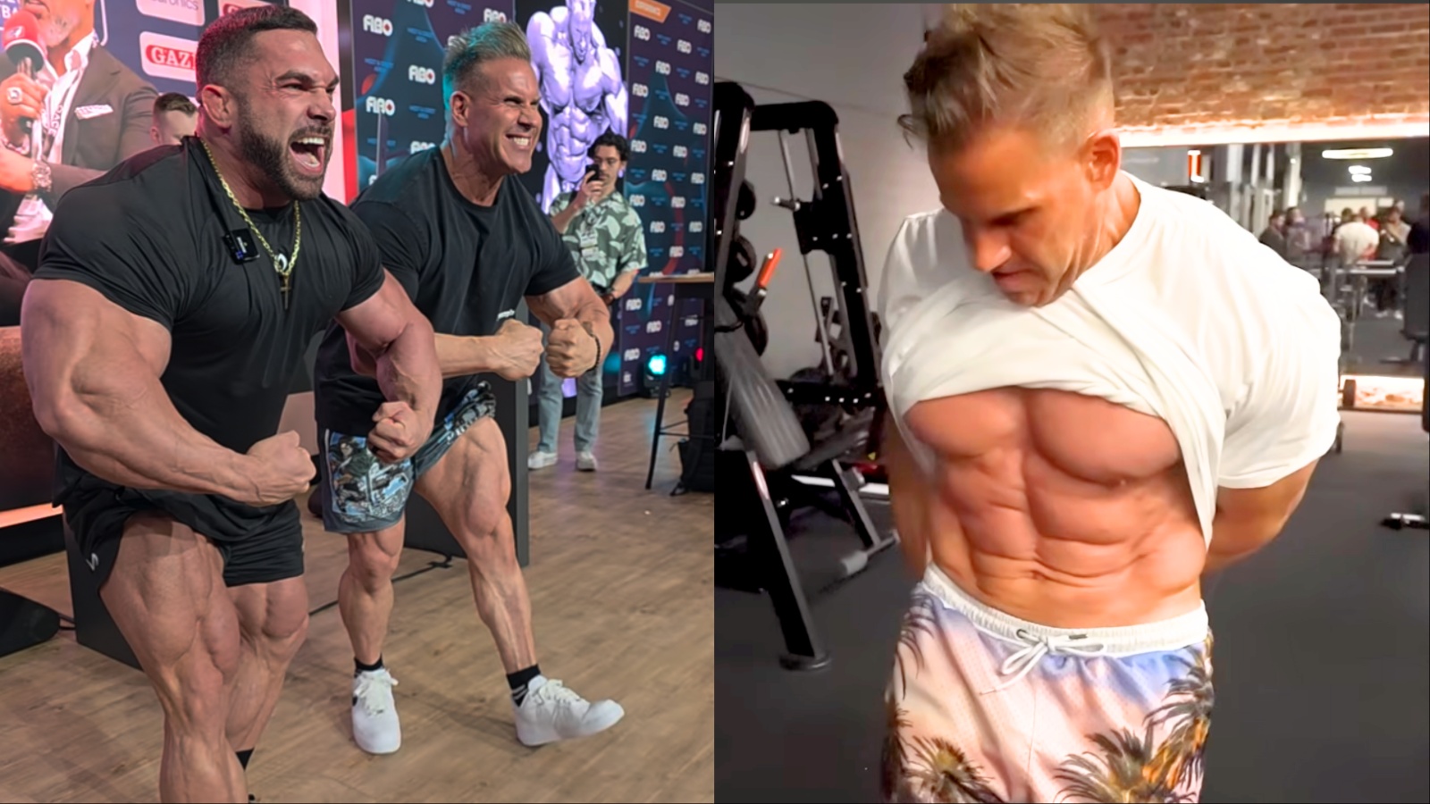 Fisiculturismo: Jay Cutler dá dicas cruciais para Derek Lunsford no Olympia