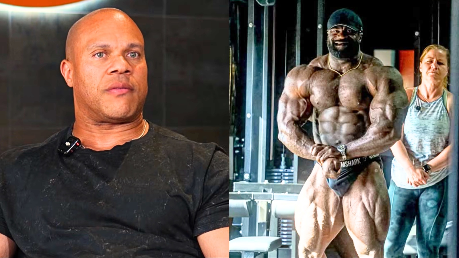 Um homem magro e muscular, com definidos abdominais, segurando um prato de frango grelhado