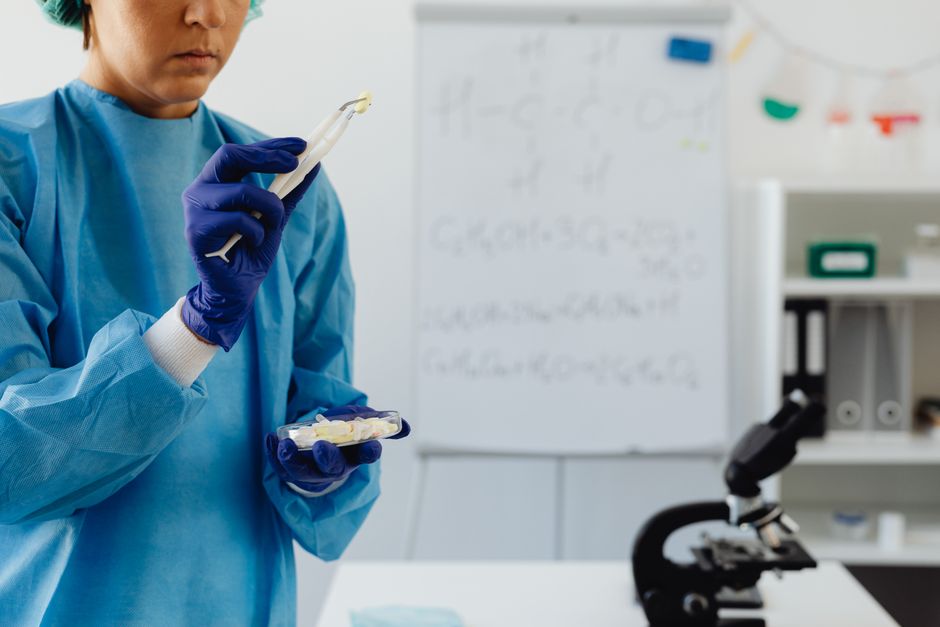 Frasco de suplemento de tetrahydrocurcumin ao lado de cápsulas, colher medidora e raiz de cúrcuma sobre bancada de cozinha